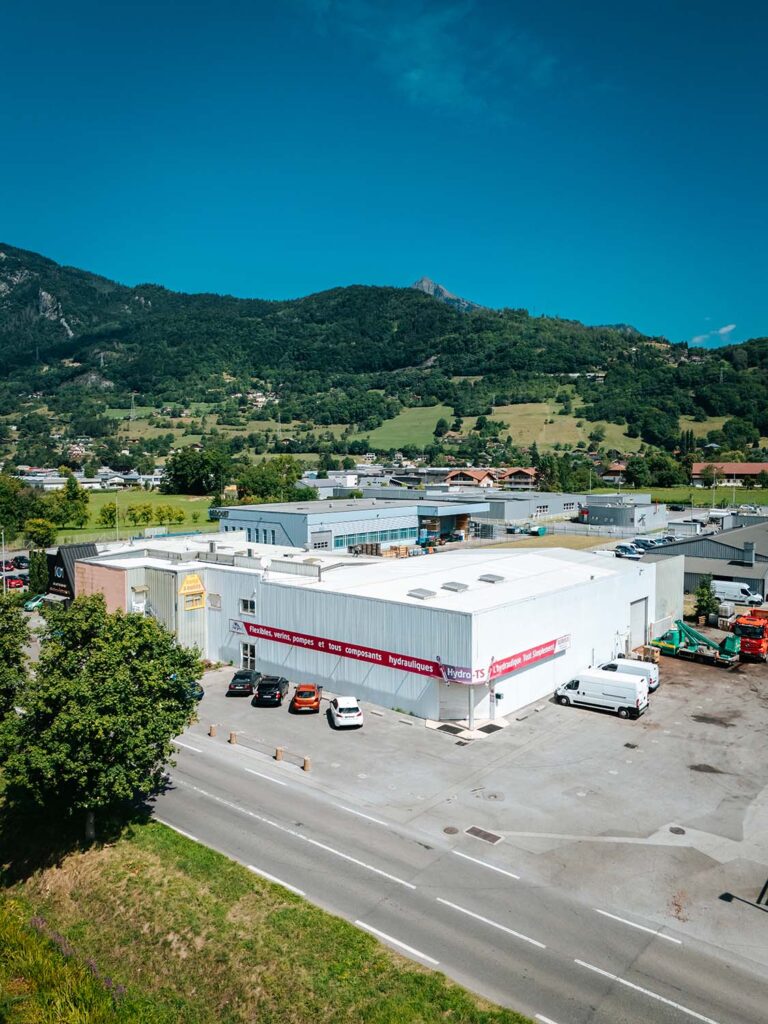 Bâtiment hydro TS à Cluses